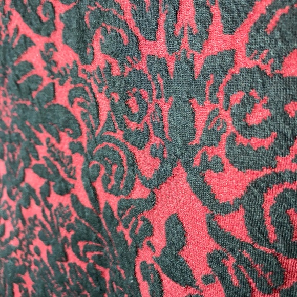 Maurices Textured Scroll Gothic Top M - Picture 9 of 14